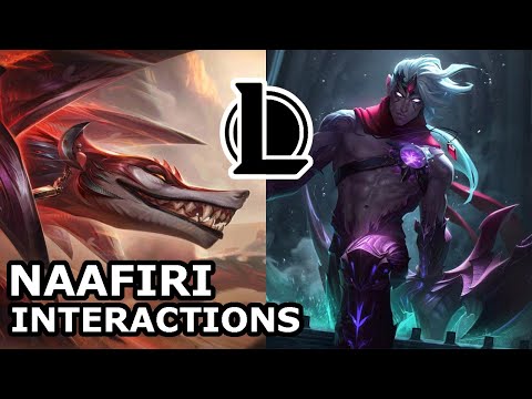 Naafiri Interactions with Other Champions | NAAFIRI likes VARUS | League of Legends Quotes