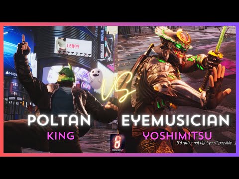 Tekken 8 - POLTAN (KING) VS eyemusician (YOSHIMITSU)