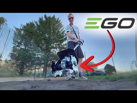 EGO Cultivator Setup & 1st use