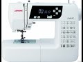sewing machine janome 2160dc - white 11