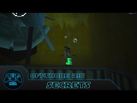 Tomb Raider 2 - Offshore Rig - All Secrets