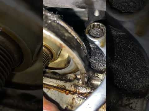 Honda oil filter adapter O-ring replacement