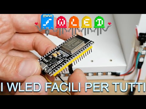 Come impostare i WLED con ESP32 e ESP8266 #led #esp32 #arduino Facile per tutti !!!