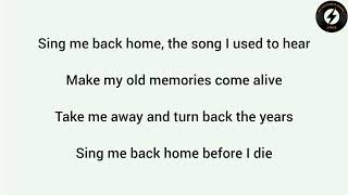 Don Williams - Sing Me Back Home (lyrics)