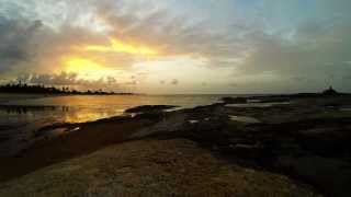 preview picture of video 'Atardecer en la Playa de Kourou'