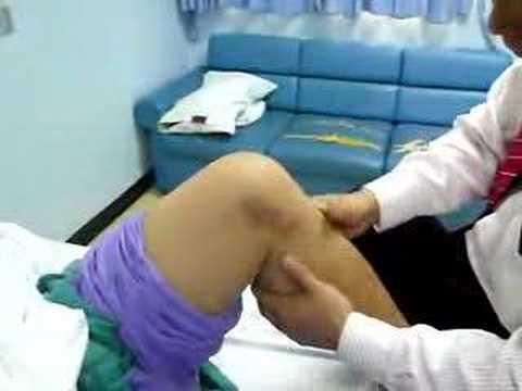 Knee Examination In Patient With Anterior- And Posterior Crucial Ligament Trauma