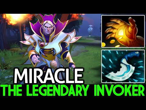 MIRACLE [Invoker] This is Why His name is M-god Insane Gameplay Dota 2