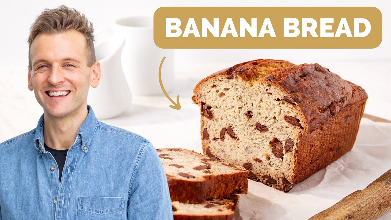 Super Moist Chocolate Chip Banana Bread