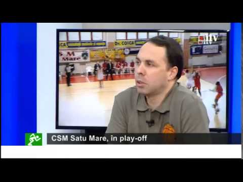 Baschet - SCM Satu Mare în playoff  24-03-2014