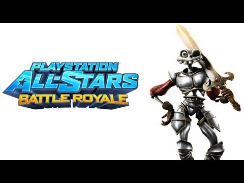 PlayStation All Stars Battle Royale walkthrough - part 1 Sir Daniel story MediEvil series
