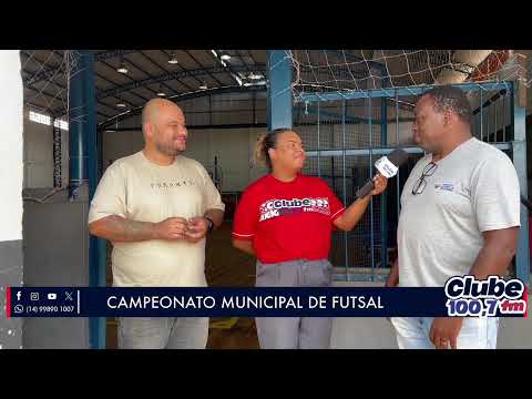 ESPORTE: CAMPEONATO MUNICIPAL DE FUTSAL.