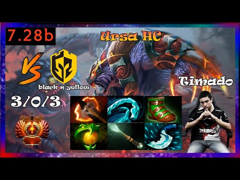 timado ursa hc vs black n yellow | Undying vs black and yellow | Full Gameplay 7.28b