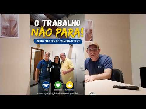 Usando slogan da prefeitura de Palmeira d'oeste-SP 