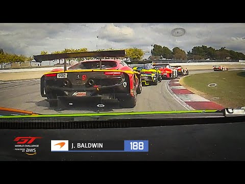 Inside a GT World Challenge Race Stint | Barcelona | Raw GT3 Onboard (No Commentary)