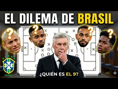 La GRAN DUDA de Brasil: ¿Quién será el 9 en el Mundial?