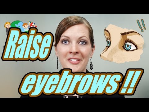 Englisch Redewendung 55/100: Raise eyebrows.