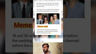 Download lagu Demi Moore was only 18 when she married her first husband, Freddy Moore, who was 30 at the time mp3