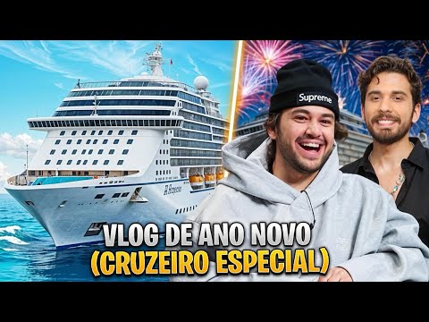 PASSEI O ANO NOVO COM O GUSTAVO MIOTO EM UM CRUZEIRO! - Vlog