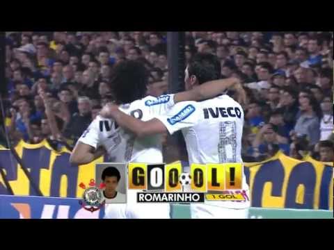 Boca Juniors1x1 Corinthians 1º Jogo da Libertadores da América 2012-GLOBO DE SP