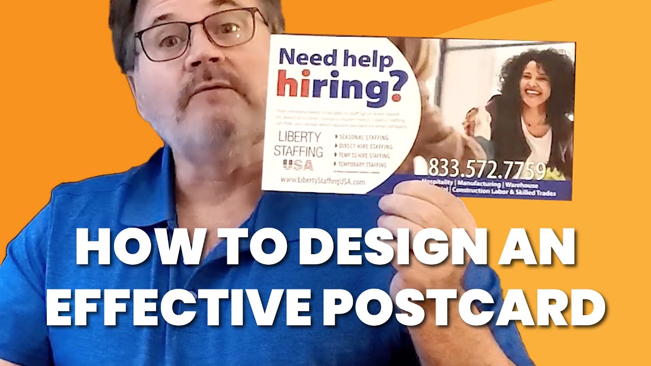 How to Design An EFFECTIVE Postcard | With Examples Of Postcards That Get Results