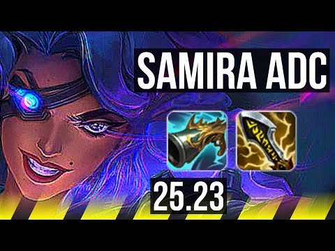 SAMIRA & Nautilus vs JHIN & Poppy (ADC) | 8/1/3, Dominating | KR Grandmaster | 25.23
