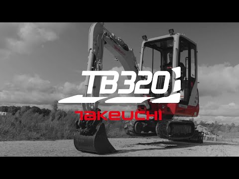 Takeuchi TB320 su POWERTILT, экскаваторы