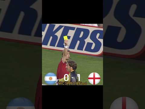 🇦🇷 Argentina vs 🏴󠁧󠁢󠁥󠁮󠁧󠁿 England | 1998 FIFA World Cup | Round of 16