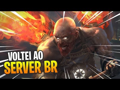 SMITE: Quebrei a META na RANKEADA BR! Vulcano SOLO!