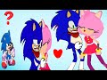 Sonic And Amy Squad Compilation Sonic The Hedgehog 2021 Sonic Animation
