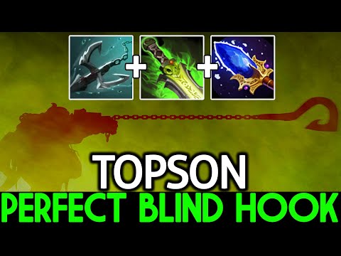 TOPSON [Pudge] WTF Blind Hook Against W33 Ursa Mid Dota 2