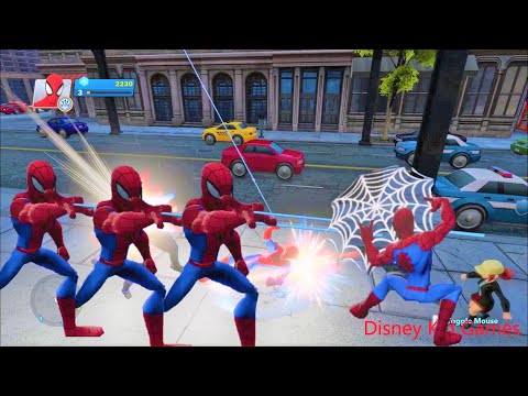 Disney Spiderman 4 - Flying Webs