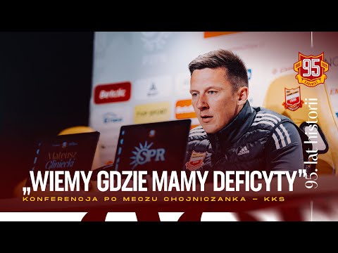 Chojniczanka - KKS Kalisz 3:3 (konferencja | 23.08.2025)
