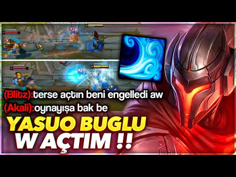 YASUO W'SÜ BUGA GİRERSE NOLUR !! YAYINDAKİLER ŞAŞIRDI :D !! YASUO VS AKALİ | Ogün Demirci
