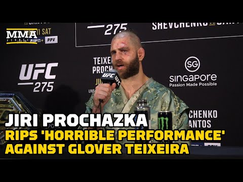 Jiri Prochazka Rips 'Horrible Performance' Against Glover Teixeira | UFC 275 | MMA Fighting