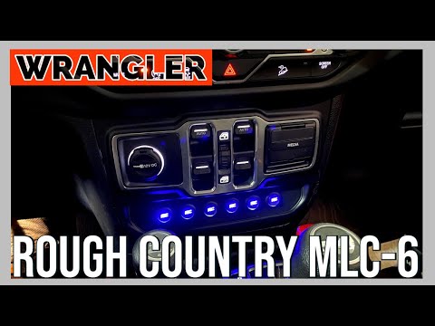 JL Jeep Wrangler - Installing the Rough Country MLC-6 Multiple Light Controller - Extended Version