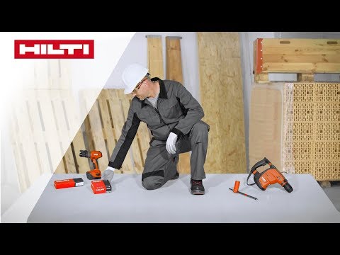 ANLEITUNG zum chemischen Hilti Verbundanker HVU2 - Wand-/Bodenmontage | Setzen mit Akkuschrauber