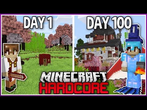 I Played Hardcore Modded Minecraft for 100 Days..