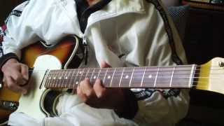 Honky Tonk ~I Can't Stop Loving You Guitar Cover