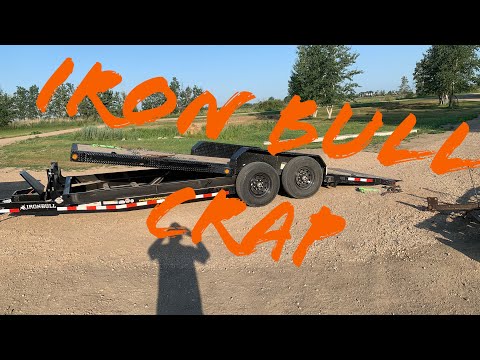 Ironbull tilt trailer review! DON’T BUY THIS JUNK