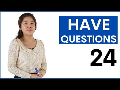Learn to ask English questions using HAVE | Basic English Grammar Course