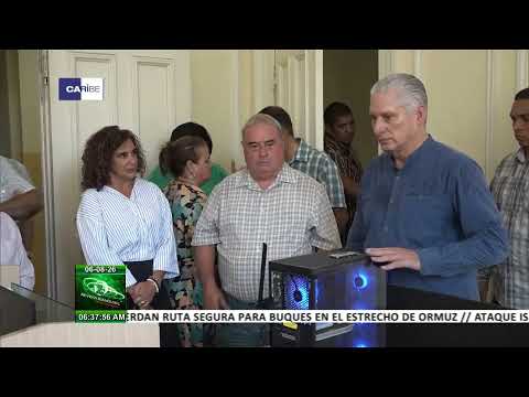 Presidente cubano constata avances de programas sociales y económicos de La Habana