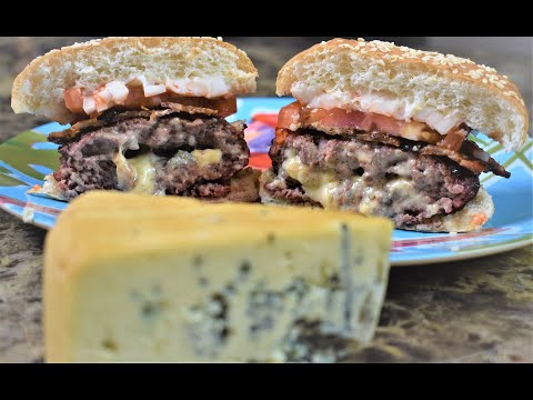 Stuffed Blue Cheese Burger
