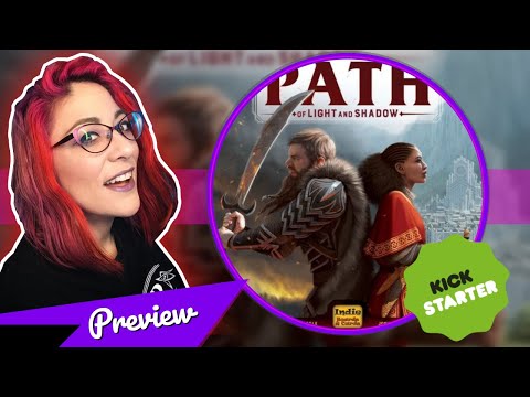 Our First Look at  the Path of Light and Shadow: Solstice - A Kickstarter Board Game Preview