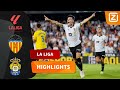 SINKGRAVEN VALT GEBLESSEERD UIT... ? | Valencia vs Las Palmas | La Liga 2023/24 | Samenvatting