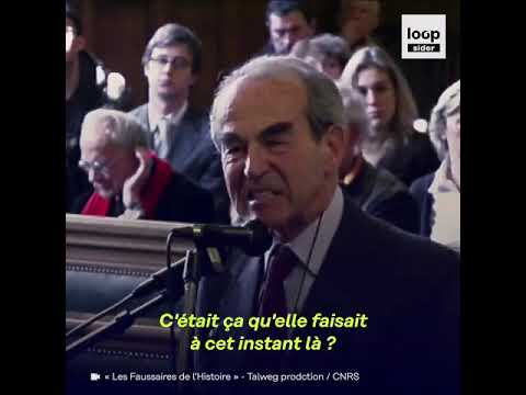 Le discours historique de Robert Badinter face à Robert Farrisson