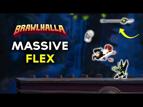 MASSIVE 300 IQ WEAPON THROW Team Combo! - Brawlhalla twitch highlights #108