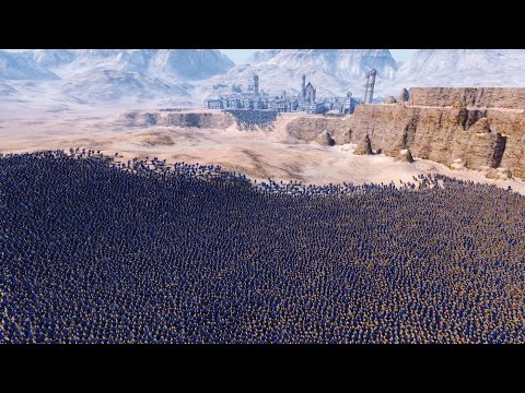 20,000 GOLDEN KNIGHTS LAY SIEGE TO HEROES CITY - UEBS - Ultimate Epic Battle Simulator