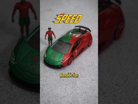 iShowSpeed's Lamborghini Huracan - Ronaldo-Themed Model 1/32 scale