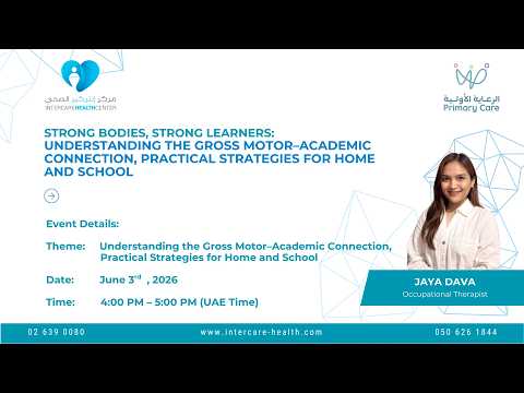 Understanding the Gross Motor–Academic Connection | Hosted by Jaya Dava - OT