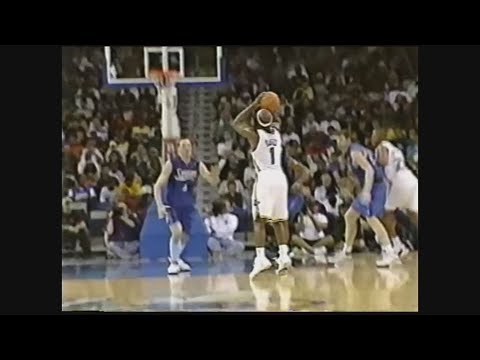 Baron Davis 21 Points 8 Ast Vs. 76ers, 2002-03.